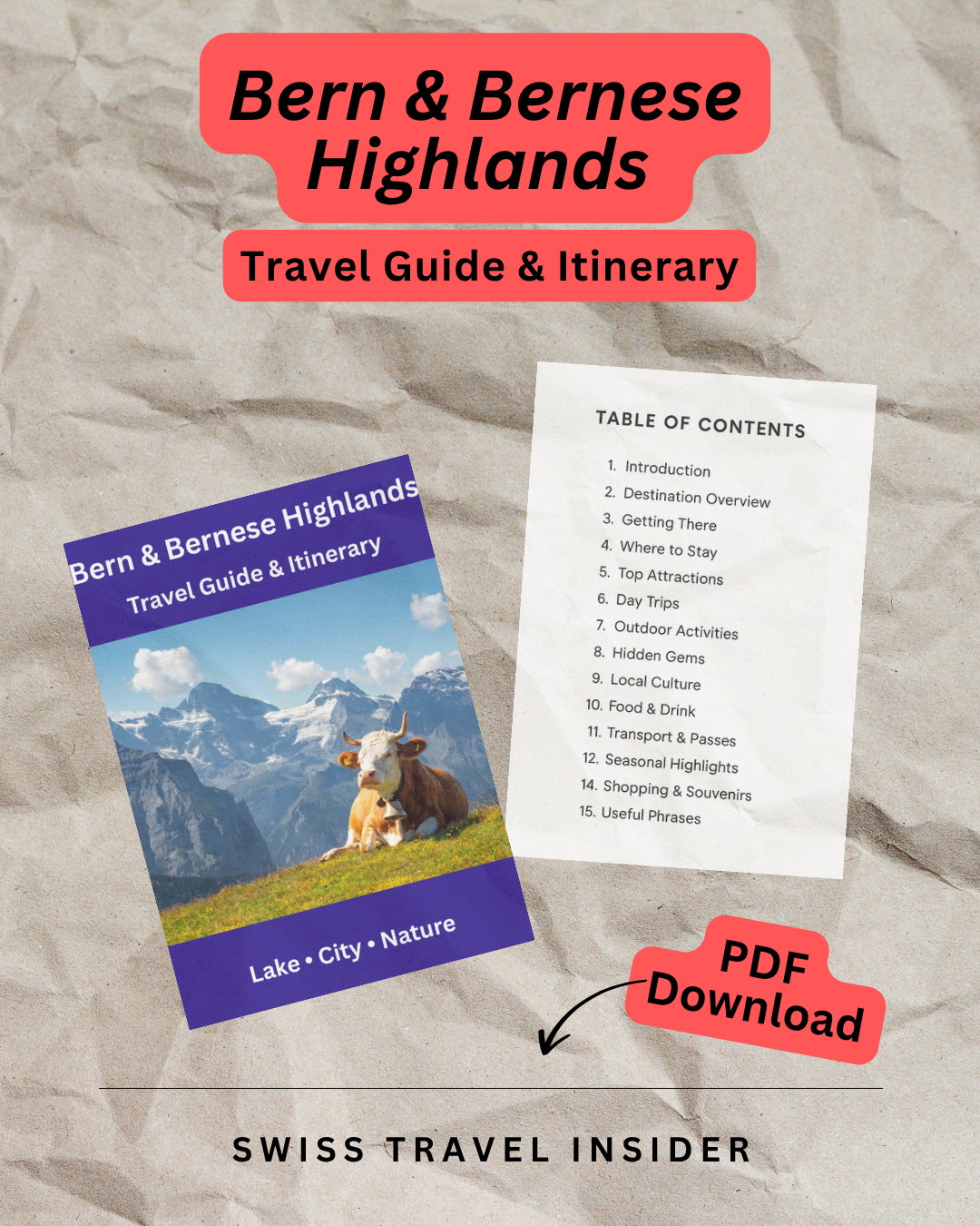 Bern & Bernese Highlands Travel Guide & Itinerary