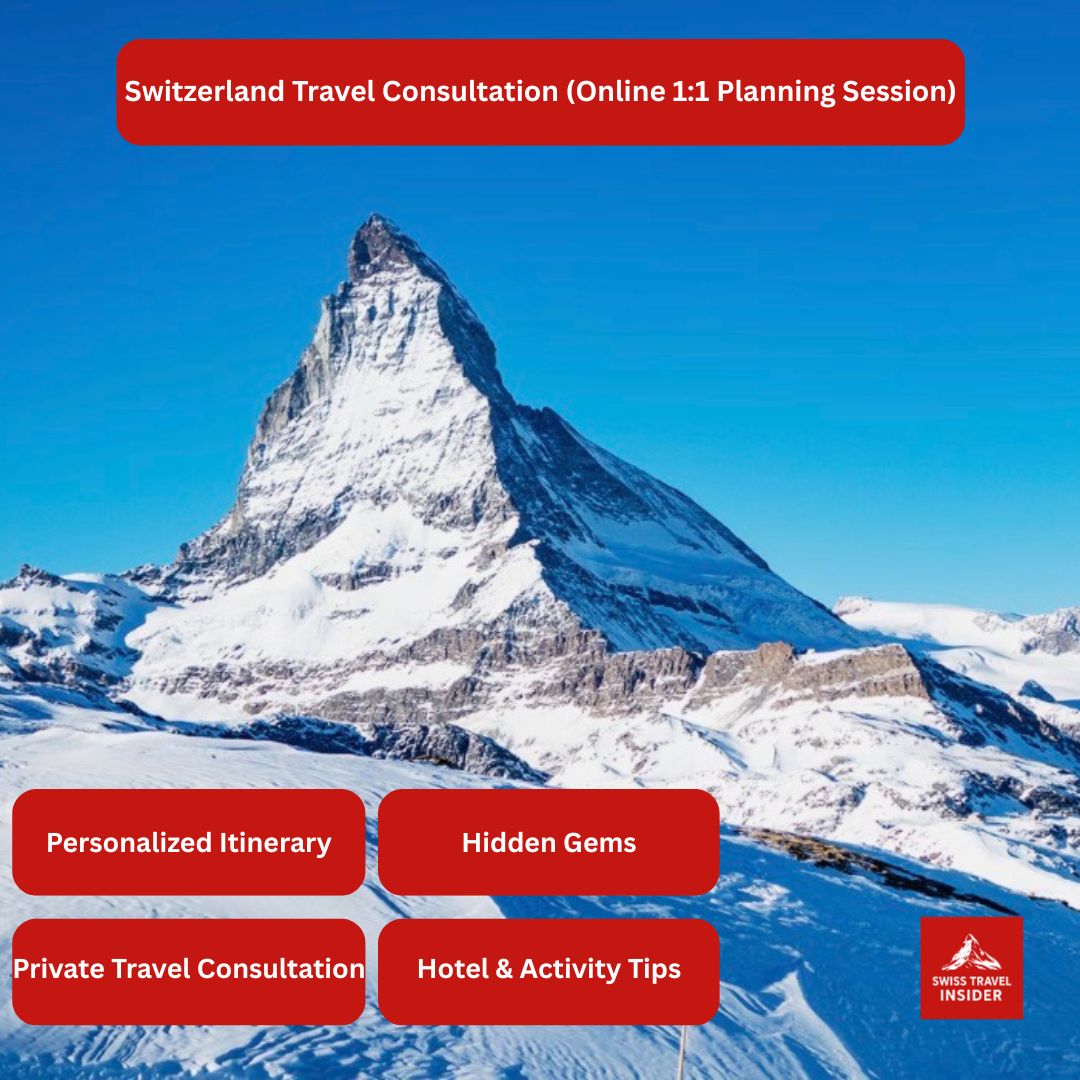 Plan Your Perfect Switzerland Trip (Online Travel Planning Consultation)